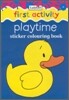 First Activity : Playtime (Sticker Colouring Book)