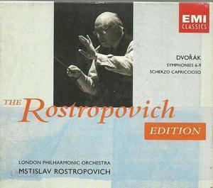 [미개봉] Mstislav Rostropovich / The Rostropovich Edition - Dvorak : Symphony 6-9 (3CD/수입/미개봉/5657052)