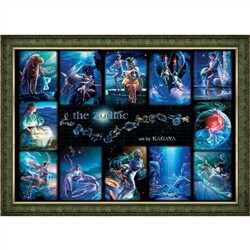 12성좌 The Zodiac (PHP5-013/야광/퍼즐액자세트/500조각)
