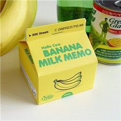 [캐찹] Banana Milk Memo