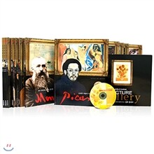 NEW 세계 명화 갤러리 (책12권+오디오CD 1장+가이드북1권: 14종)