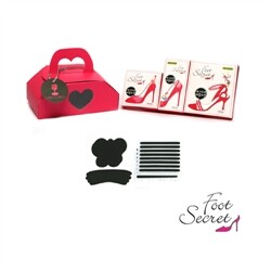 풋시크릿 라이크 어 디바-모던 블랙(Foot Secret Like a diva modern black)