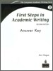 First Steps in Academic Writing Level 2 : Answer Key, 2/E