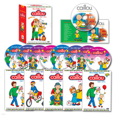 New 까이유 스페셜 Super Caillou편 10종세트
