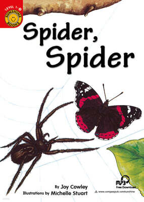 Sunshine Readers Level 1 : Spider Spider (Book & QR코드)