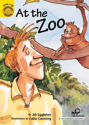 Sunshine Readers Level 2 : At the Zoo (Book & QR코드)