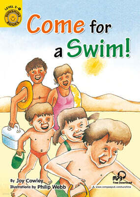 Sunshine Readers Level 2 : Come for Swim (Book & QR코드)