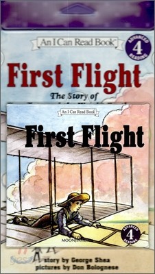 [I Can Read] Level 4-05 : First Flight (Book &amp; CD)