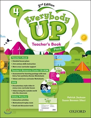 Everybody Up 4 : Teacher&#39;s Book Pack, 2/E