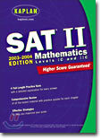 Kaplan SAT II Mathematics Levels IC and IIC 2003-2004