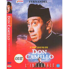 [DVD] 돈 까밀로 신부의 작은전쟁: 완결편세트 (4disc)- Le Petit monde de Don Camillo