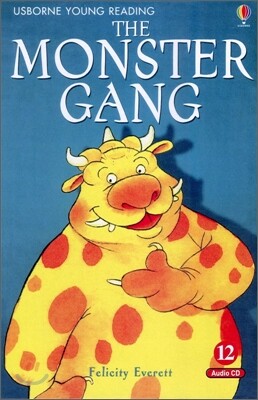 Usborne Young Reading Audio Set Level 1-12 : The Monster Gang (Book & CD)