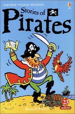 Usborne Young Reading Audio Set Level 1-23 : Stories of Pirates (Book & CD)