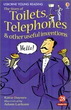 Usborne Young Reading Audio Set Level 1-28 : Stories of Toilets, Telephones & Other Useful Inventions (Book & CD)