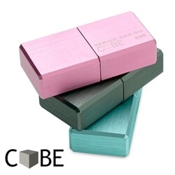 Verico USB메모리 CUBE 큐브 [2GB] (다이어컷 디자인/ 80%수공예/ 캡타입)