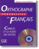 Orthographe Progressive du Francais Niv Intermediaire, Corriges + CD