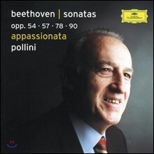 Beethoven : Piano Sonata Op.54ㆍ57ㆍ78ㆍ90 : Maurizio Pollini