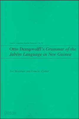 Otto Dempwolff&#39;s Grammar of the Jabem Language in New Guinea