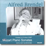 Mozart : Piano Sonatas K310, 311 & 533 / 494, etc. : Alfred Brendel