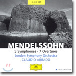 Claudio Abbado 멘델스존: 5개의 교향곡, 5개의 서곡 (Mendelssohn: Symphonies, Overtures) 클라우디오 아바도