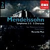 Riccardo Muti 멘델스존 : 교향곡 3-5번 (Mendelssohn : Symphonies 3 4 5/ Overtures)
