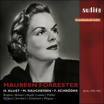 Maureen Forrester 모린 포레스터의 가곡 가창집 - 브람스 / 브리튼 / 바흐 / 바버 / 말러 / 슈베르트 (Brahms / Britten / C.P.E. Bach / Barber / Franck / Mahler / Schubert: Lieder)