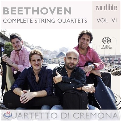 Quartetto di Cremona 베토벤: 현악 사중주 6집 - 4중주 5번, 13번 (Beethoven: String Quartet Op.18, Op.130) 크레모나 콰르텟