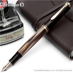 펠리칸 M400 [SE] brown tortoise 만년필(복각판,스페셜 에디션)