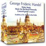 Handel : Water MusicㆍMusic For The Royal FireworksㆍConcerti Grossi : Neville MarrinerㆍIona Brown