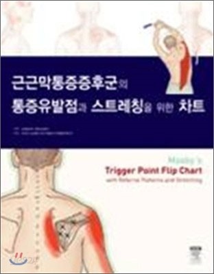 근근막통증증후군의 통증유발점과 스트레칭을 위한 차트