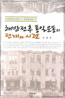 해방 전후 통일운동의 전개와 시련