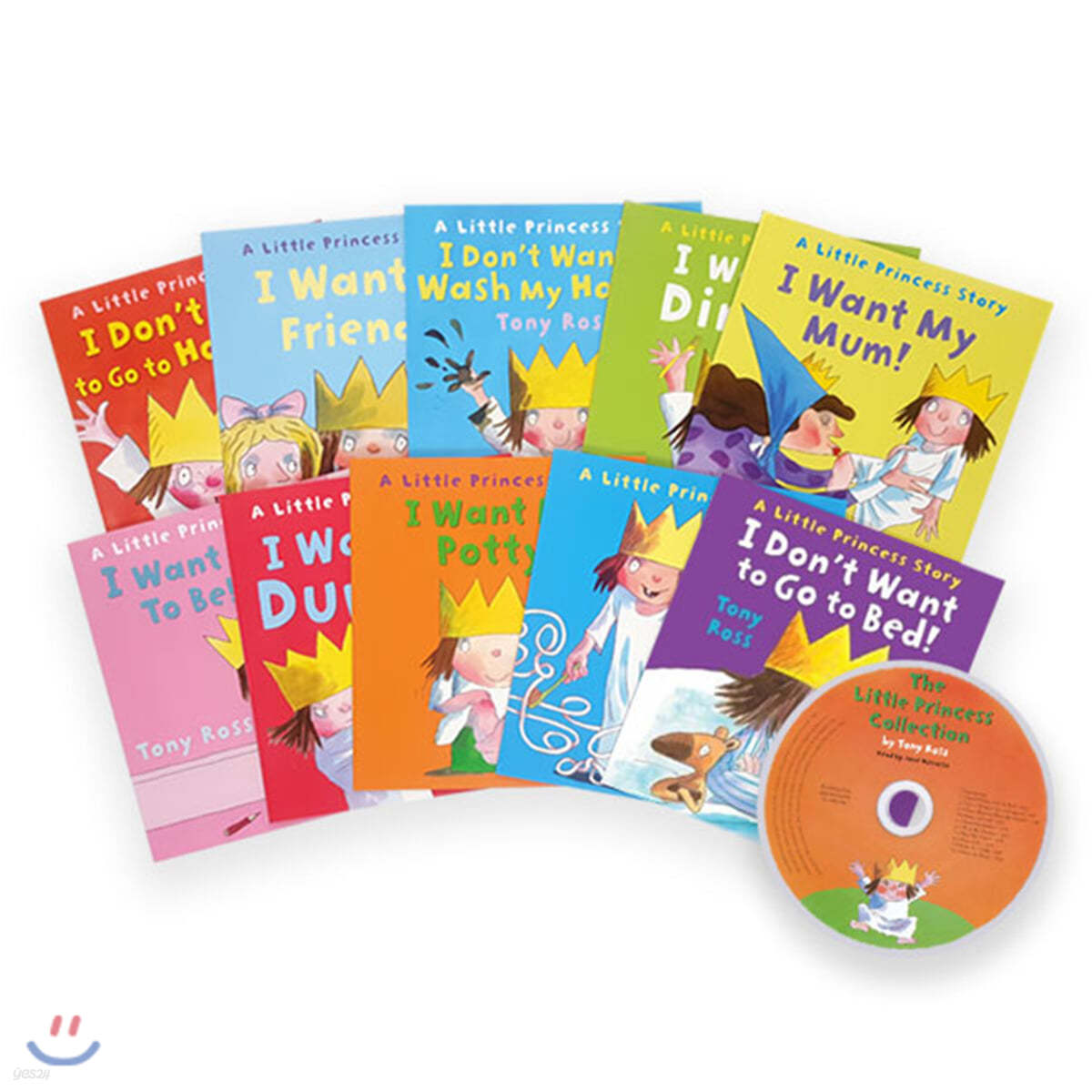 리틀 프린세스 원서 &amp; CD 세트 : Little Princess 10 Books + CD Set