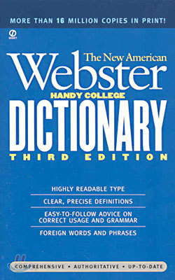 The New American Webster Handy College Dictionary