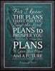 Jeremiah 29: 11 Journal: Light Blue Praying Hands, For I Know the Plans I Have for You, Bible Verse Notebook