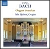 Iain Quinn 칼 필립 엠마누엘 바흐: 오르간 소나타 (C.P.E. Bach: Organ Sonatas Wq.65/32 & Wq.70/2-6) 이언 퀸