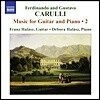 Franz Halasz / Debora Halasz 카룰리: 기타와 피아노를 위한 작품들 2집 (Ferdinando and Gustavo Carulli: Music for Guitar and Piano, Vol.2)