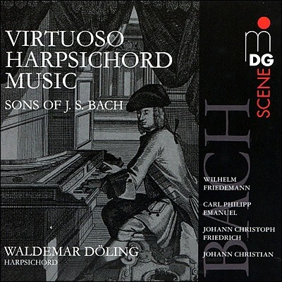 Waldemar Doling 바흐 아들들의 하프시코드 작품집 (Sons of J.S.Bach - Virtuoso Harpsichord Music) 