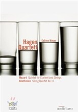 모차르트 &amp; 베버 : 클라리넷 오중주 / 베토벤 : 사중주 - 자비네 마이어, 하겐 사중주단