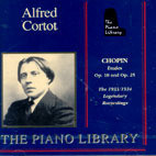 Alfred Cortot / 쇼팽 : 12 연습곡 (Chopin : 12 Etudes) (수입/PL270)