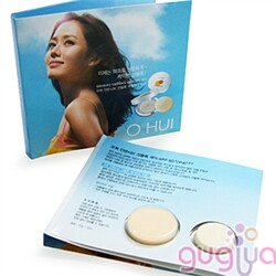 오휘 인텐시브 선블록 케익 SPF50+ PA+++ 앰플 1개 / 퍼프내장