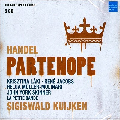 Sigiswald Kuijken 헨델 : 파르테노페 (Handel: Partenope, HWV 27) 크리스티나 라키, 르네 야콥스, 쿠이켄