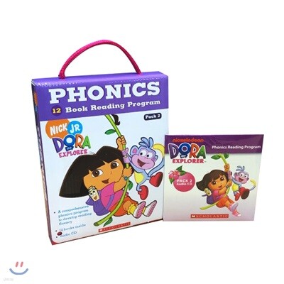 Dora The Explorer Phonics Fun Pack 2 with CD : 도라 파닉스 리더스 2
