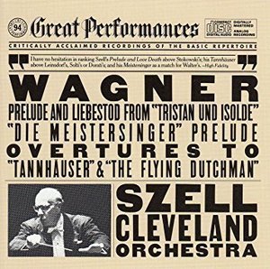 [미개봉] George Szell / Wagner : Preludes &amp; Overtures - Tristan Und Isolde Tannhauser Flying Dutchman (미개봉/CCK7963)