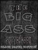 The Big A** Sketchbook Black Paper Edition: Giant Sketchbook Big SketchBooks for Artists Doodlers Note Takers Writers 300 Pages Portable 8.5x11 Black