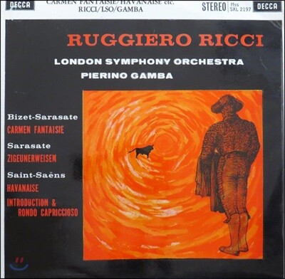 Ruggiero Ricci 루지에로 리치 바이올린 소품집 [LP]