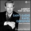 Andrew von Oeyen 생상스 / 라벨 / 거쉬인: 피아노 협주곡 (Saint-Saens / Ravel / Gershwin: Piano Concertos) 앤드류 폰 오이엔, 프라하 필하모닉, 엠마누엘 비욤