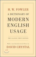 A Dictionary of Modern English Usage
