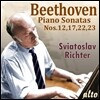 Sviatoslav Richter 베토벤: 피아노 소나타 12, 17번 템페스트, 22, 23번 열정 - 스비아토슬라브 리히터 (Beethoven: Piano Sonatas Op.26 'Funeral March', Op.31 No.2 'Tempest', Op.54, Op.57 'Appassionata')