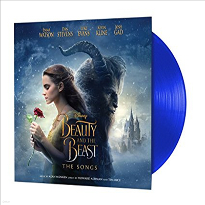 미녀와 야수 2017 디즈니 영화음악 (Beauty and the Beast OST by Alan Menken) [블루 컬러 LP]