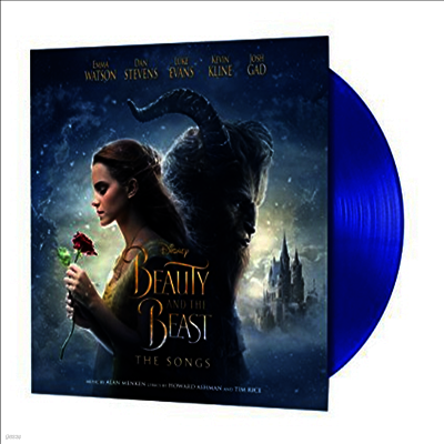 미녀와 야수 2017 디즈니 영화음악 (Beauty and the Beast OST by Alan Menken) [블루 컬러 LP]